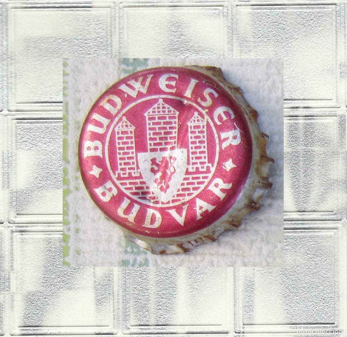 Collectionnisme de bi&egrave;res: CHAPAS TAPON CORONA CHAPA CERVEZA BUDWEISER