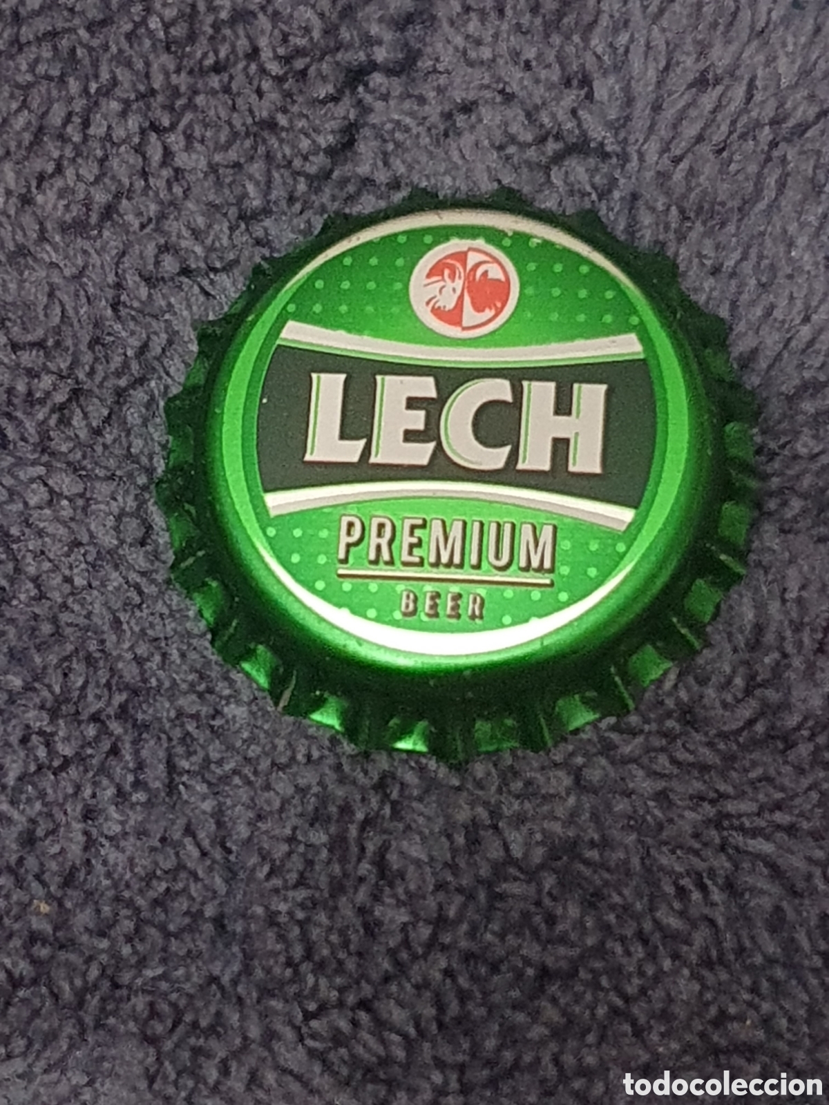 Coleccionismo de cervezas: H2. Chapa Tap&oacute;n Corona De Cerveza Lech, Polonia, Nuevo, Sin Usar Ni Cerrar.