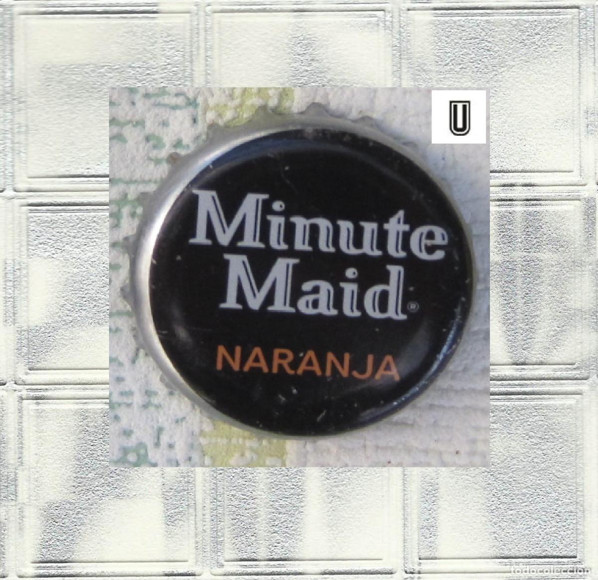 Collectionnisme de bi&egrave;res: CHAPAS TAPON CORONA CHAPA ZUMO MINUTE MAID NARANJA