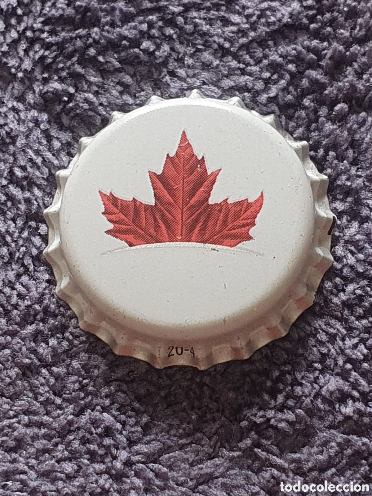 Coleccionismo de cervezas: H1. Chapa Tap&oacute;n Corona De Cerveza Molson Lager Canad&aacute;, Nuevo, Sin Usar Ni Cerrar.