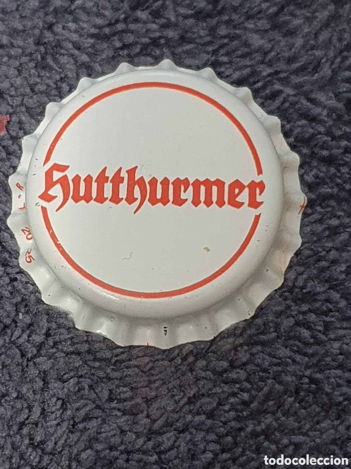 Coleccionismo de cervezas: H1. Chapa Tap&oacute;n Corona De Cerveza Hutthurmer, Nuevo, Sin Usar Ni Cerrar.