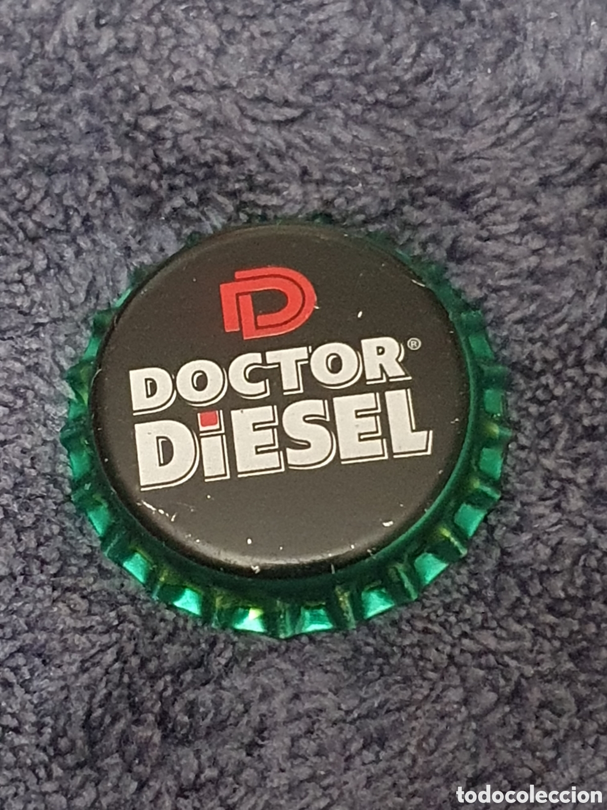 Coleccionismo de cervezas: H1. Chapa Tap&oacute;n Corona De Cerveza Doctor Di&eacute;sel, Rusia, Nuevo, Sin Usar Ni Cerrar.