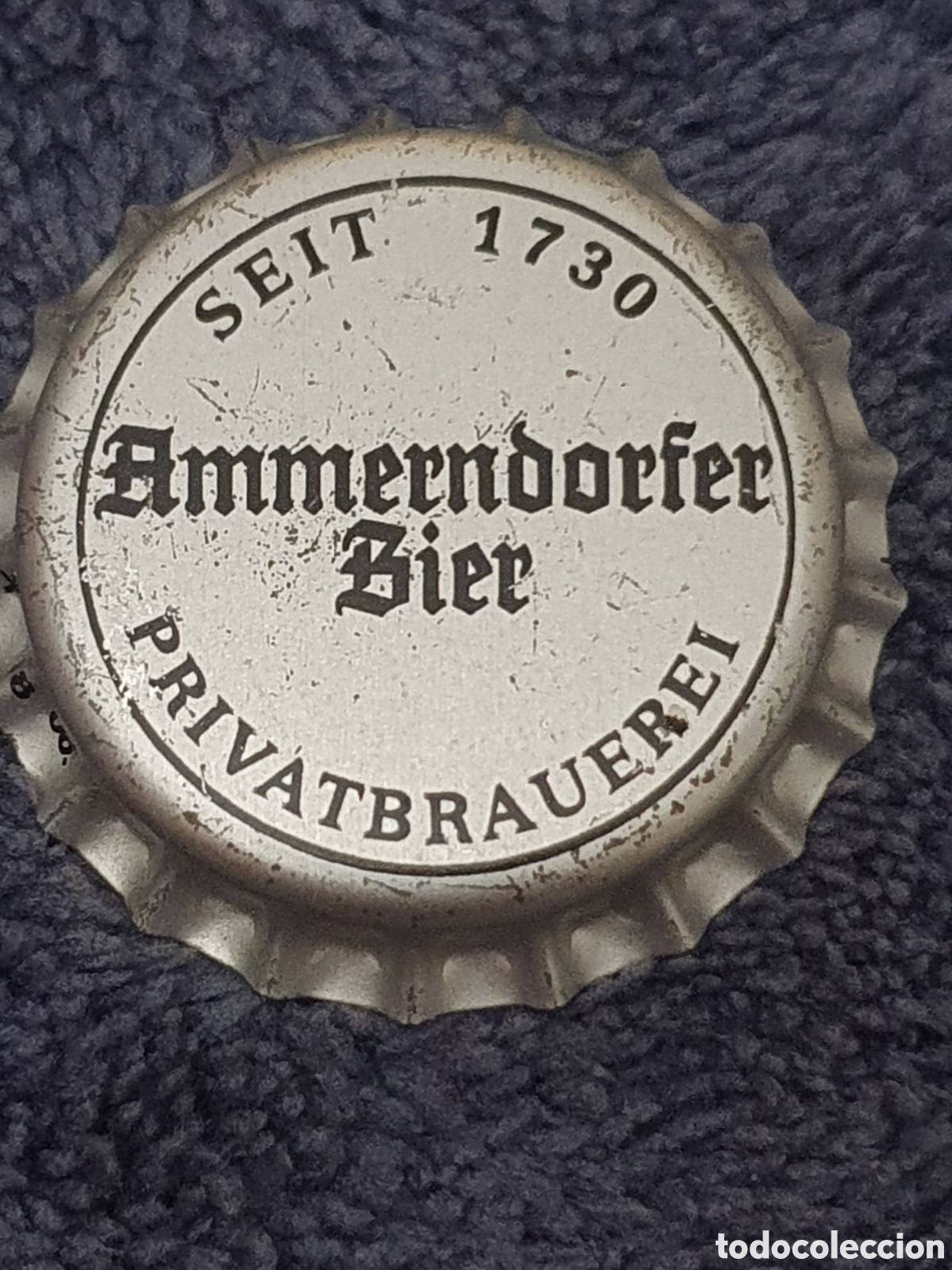 Coleccionismo de cervezas: H1. Chapa Tap&oacute;n Corona De Cerveza Ammeendorfer Bier, Nuevo, Sin Usar Ni Cerrar.