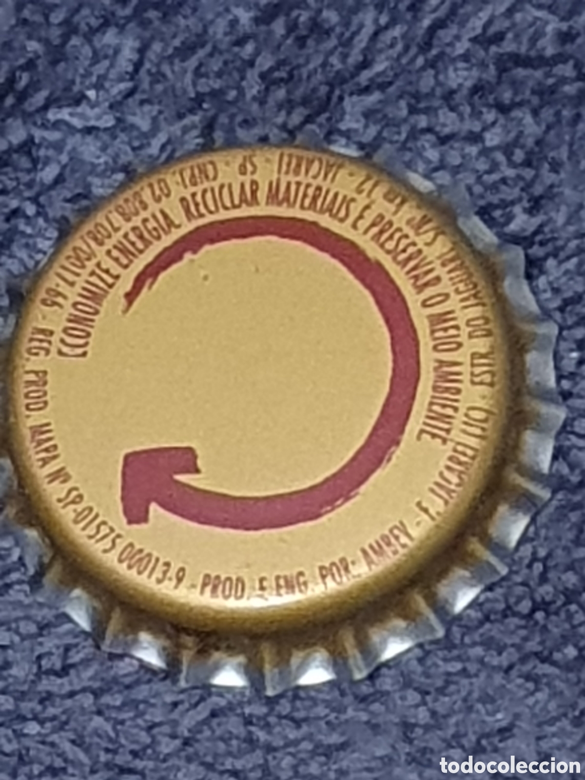 Coleccionismo de cervezas: H1. Chapa Tap&oacute;n Corona De Cerveza Skol Bier, Brasil, Nuevo, Sin Usar Ni Cerrar.