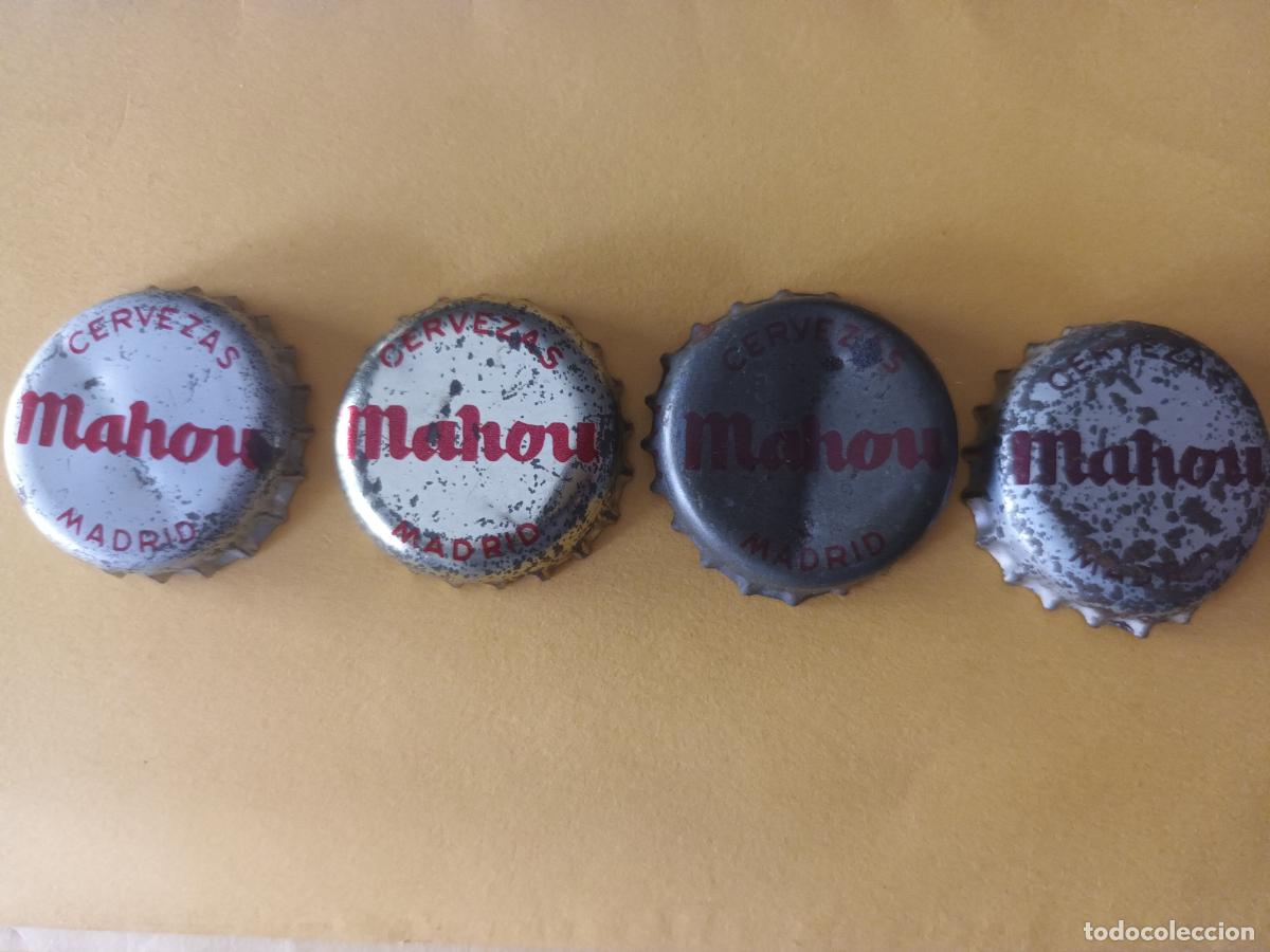 Coleccionismo de cervezas: LOTE CHAPA TAPON CORONA CERVEZA MAHOU MADRID