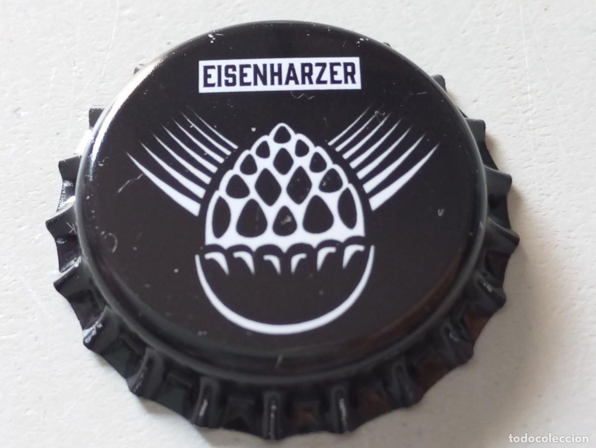 Sammeln von Brauereiartikeln: Chapa tap&oacute;n corona NUEVO de la cerveza alemana EISENHARZER