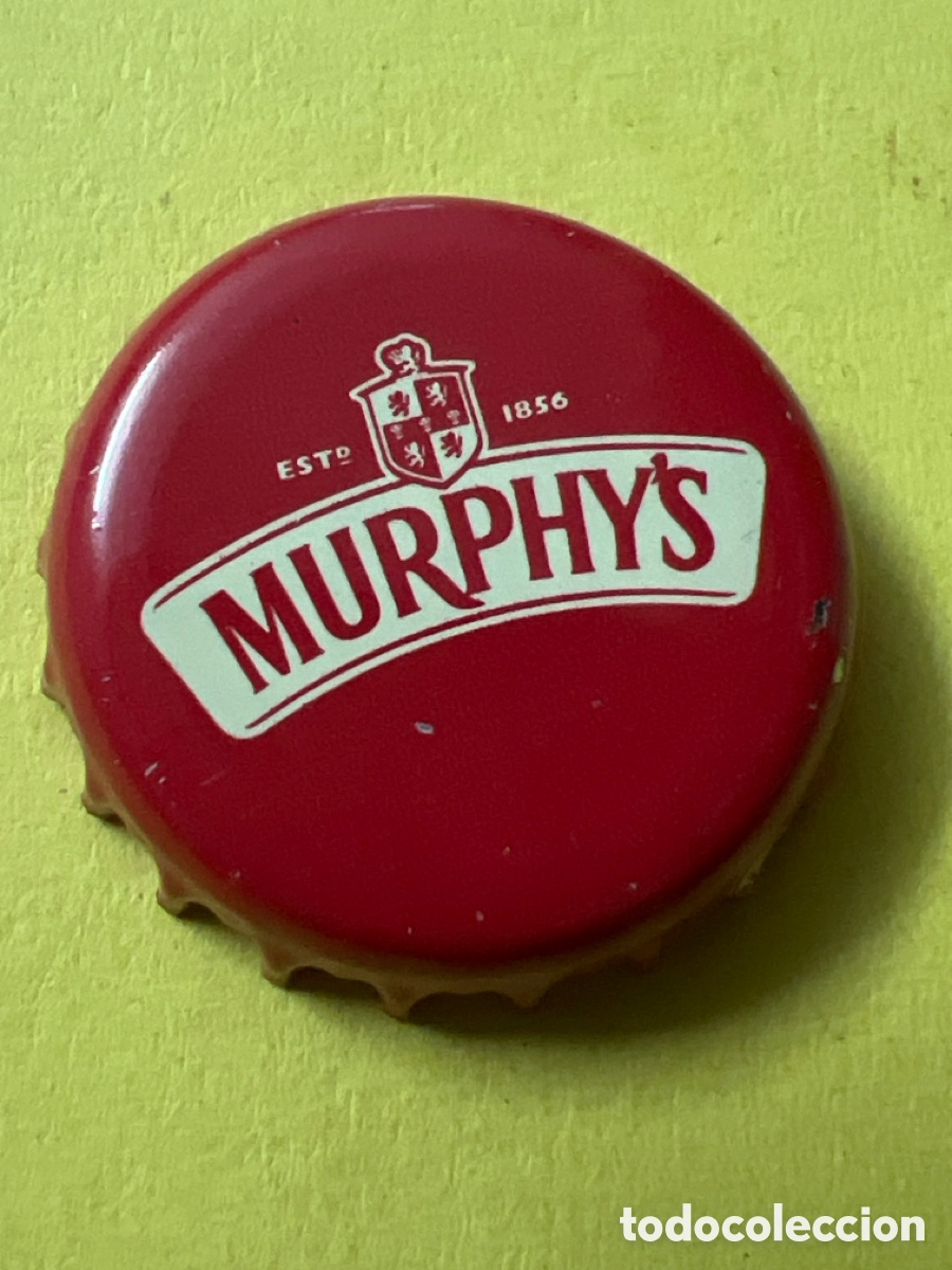 Colecionismo de cervejas: T333. TAPON CORONA Chapa Cerveza Murphys