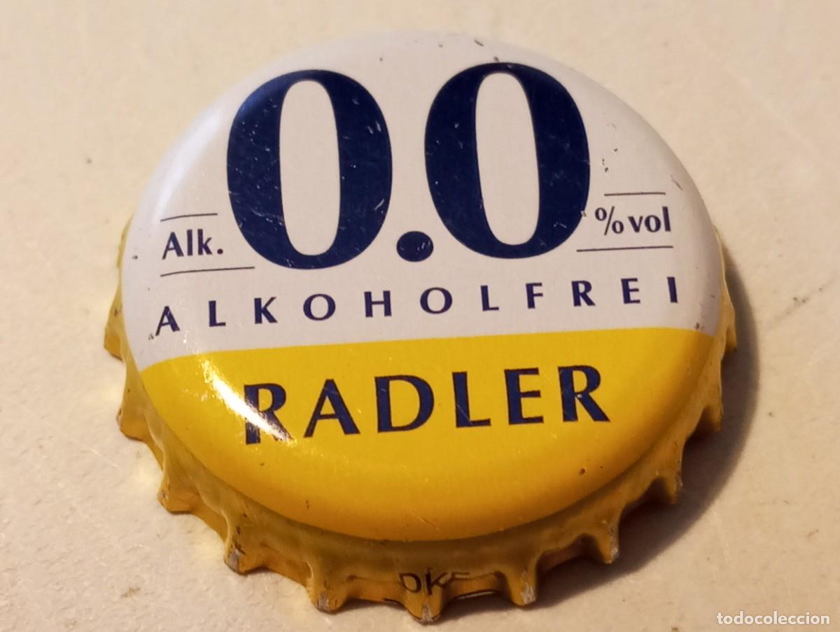 Collectable Beer: Chapa tap&oacute;n corona de la cerveza alemana BITBURGER 0.0% ALKOHOLFREI RADLER