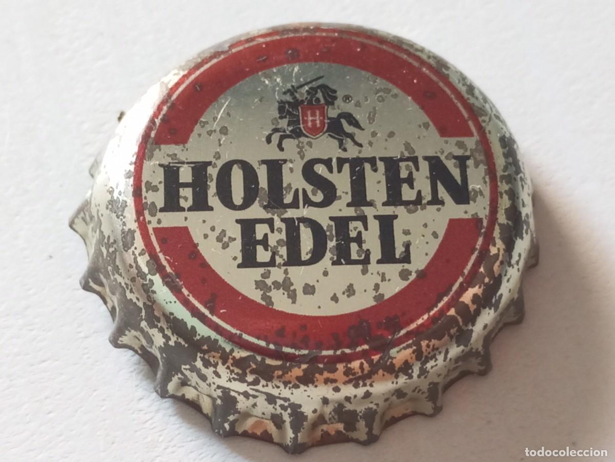 Coleccionismo de cervezas: Chapa tap&oacute;n corona de la cerveza alemana HOLSTEN EDEL
