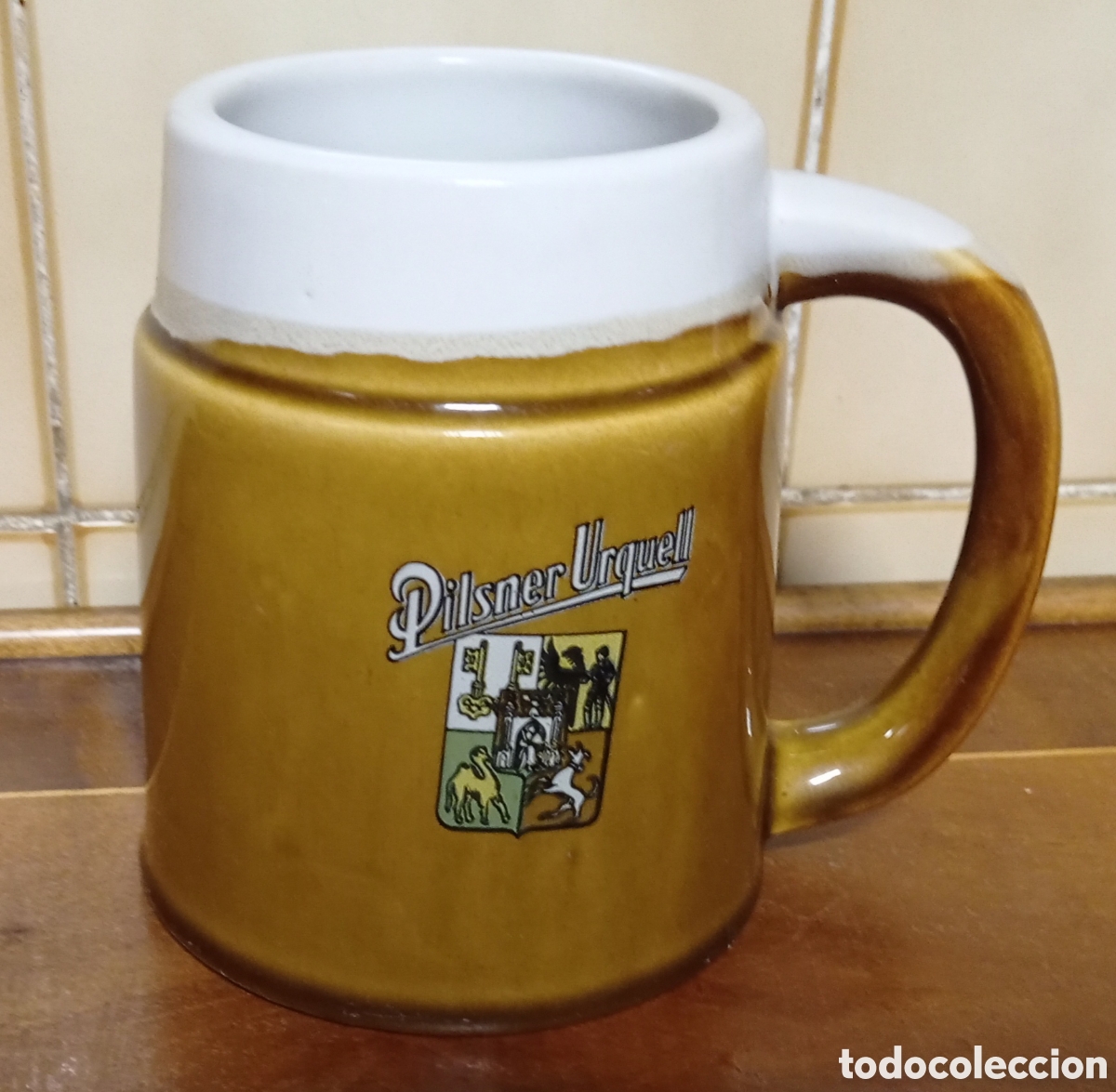Coleccionismo de cervezas: JARRA CERVEZA PILSNER URQUELL