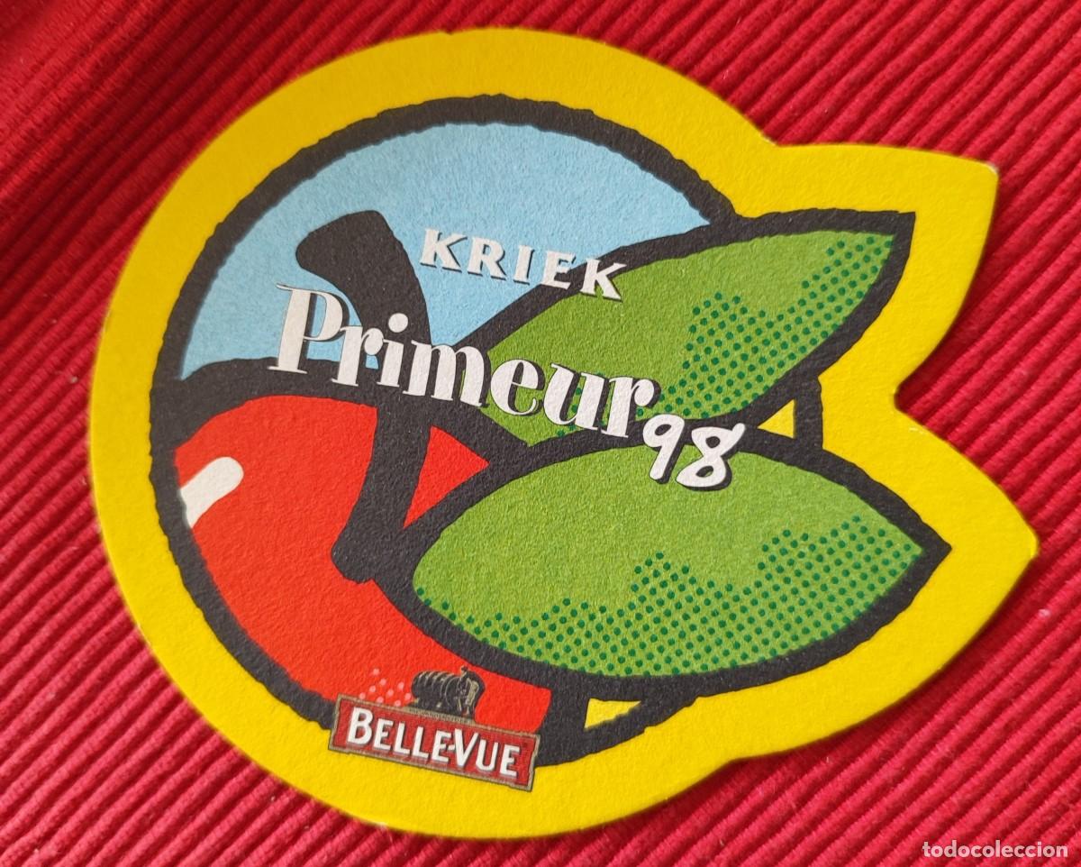 Coleccionismo de cervezas: posavasos Belle Vue primeur 98