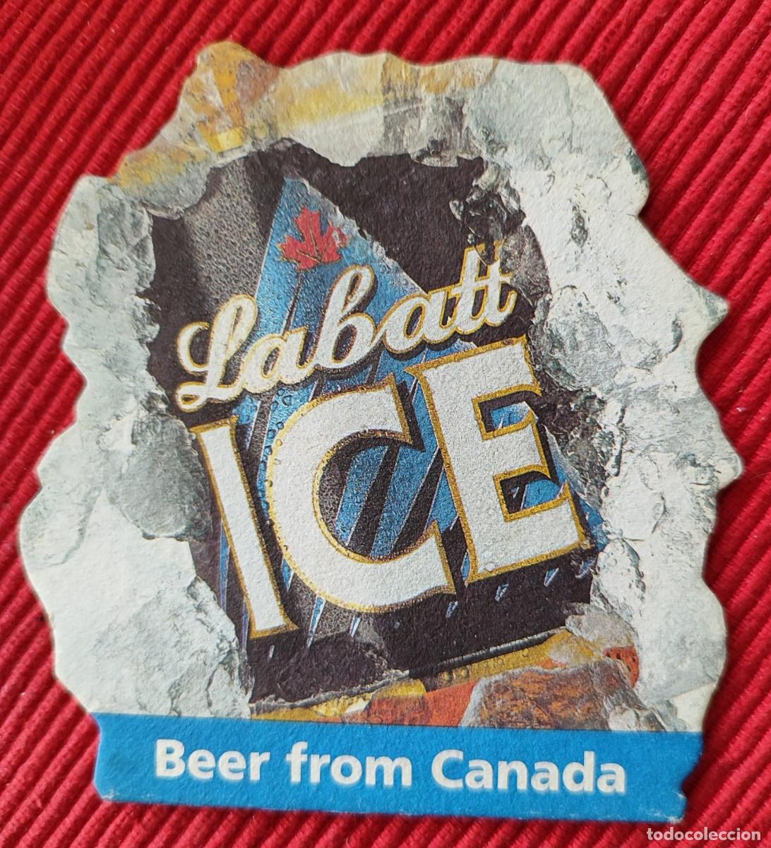 Coleccionismo de cervezas: posavasos Labatt ICE Canada