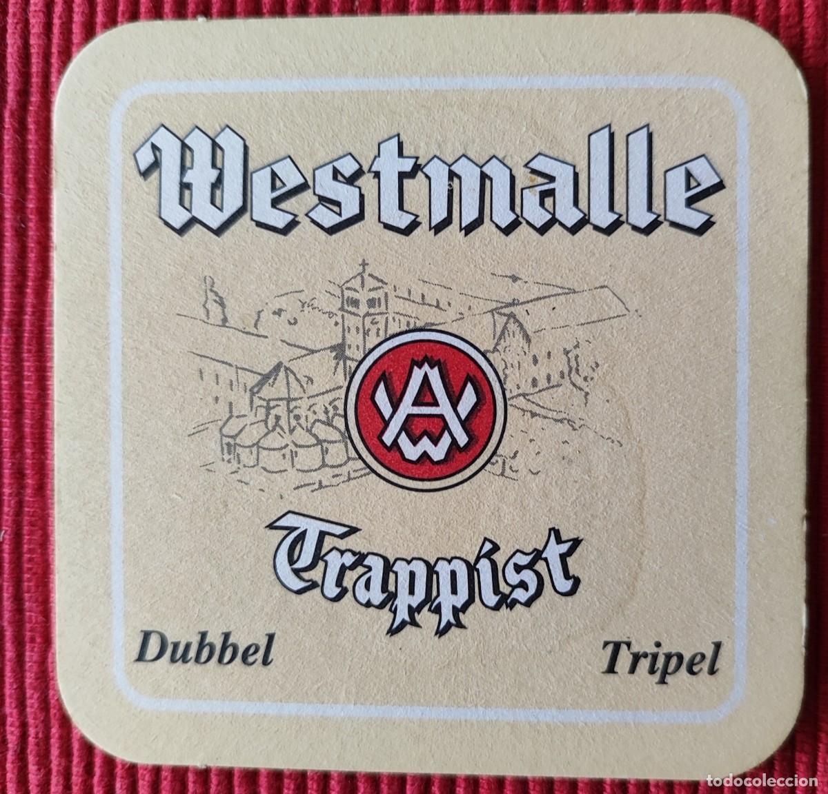 Coleccionismo de cervezas: posavasos westmalle cerveza