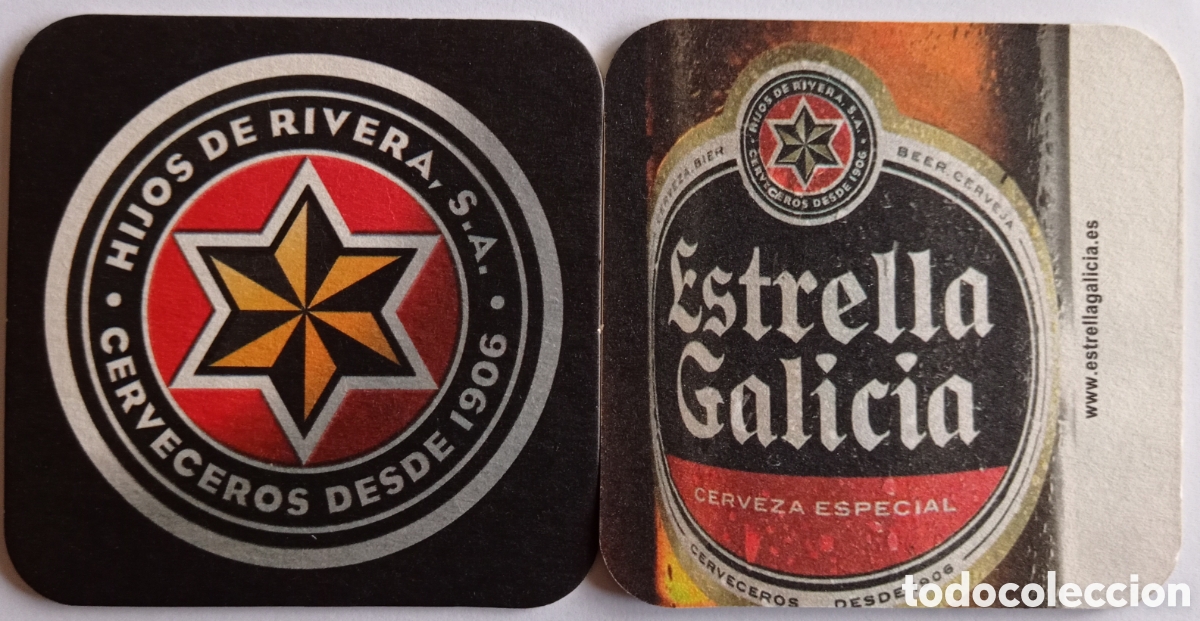 Coleccionismo de cervezas: POSAVASO CERVEZA ESTRELLA GALICIA