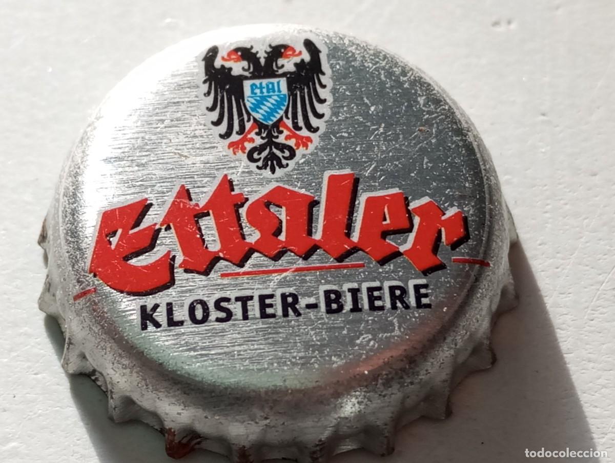 Coleccionismo de cervezas: Chapa tap&oacute;n corona de la cerveza alemana ETTALER KLOSTER-BIERE