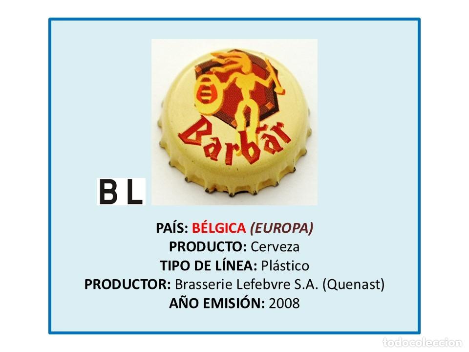 Coleccionismo de cervezas: TAPON CORONA CAPSULA CHAPA CERVEZA BARBAR (B&Eacute;LGICA)