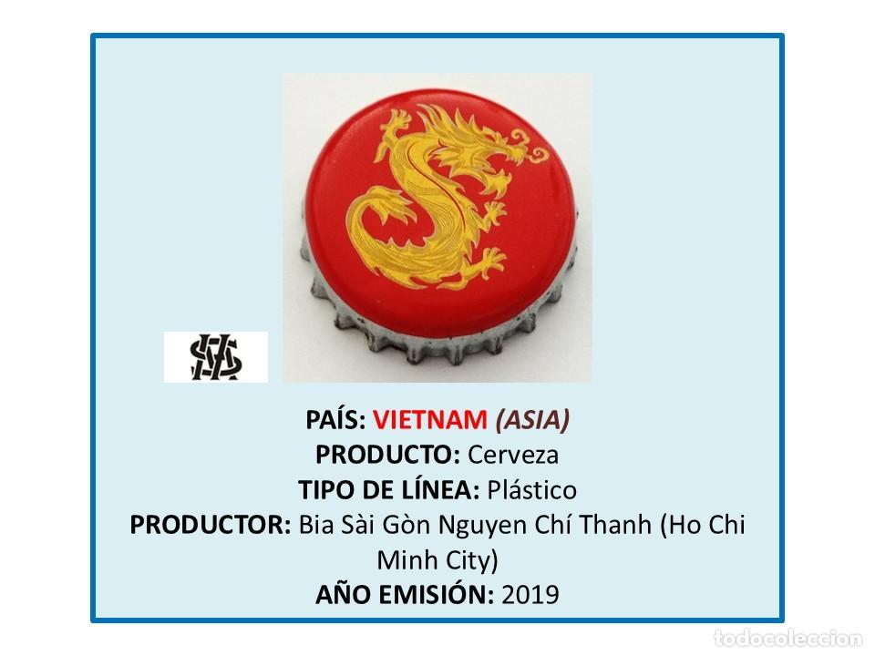 Coleccionismo de cervezas: TAPON CORONA CAPSULA CHAPA CERVEZA SAIGON EXPORT (VIETNAM)