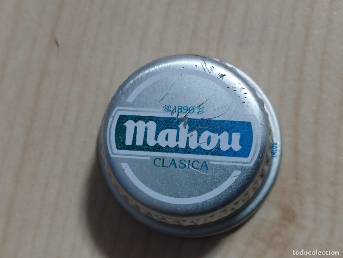 Coleccionismo de cervezas: Mahou Cl&aacute;sica Tap&oacute;n rosca aluminio cerveza beer screw cap