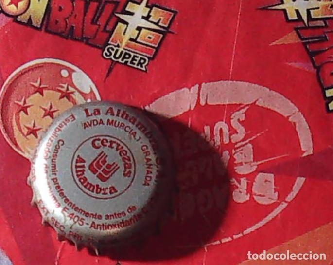 Coleccionismo de cervezas: CHAPA CORONA CERVEZAS ALHAMBRA - Foto 2