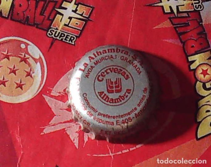 Coleccionismo de cervezas: CHAPA CORONA CERVEZAS ALHAMBRA - Foto 1