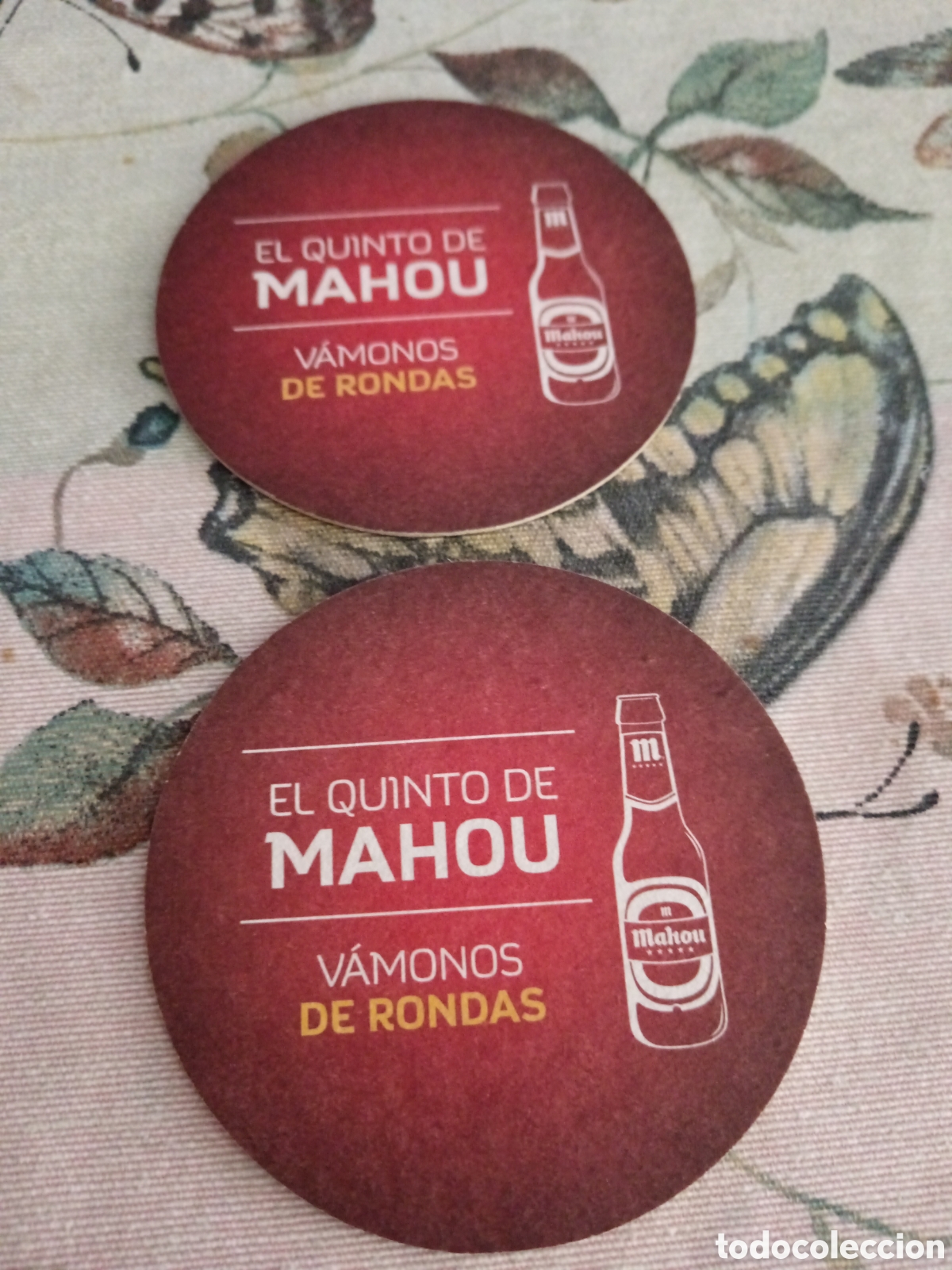 Coleccionismo de cervezas: 2 posavasos mahou sin usar