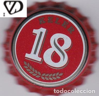 Coleccionismo de cervezas: Chapa espa&ntilde;a keler cerveza tapon corona