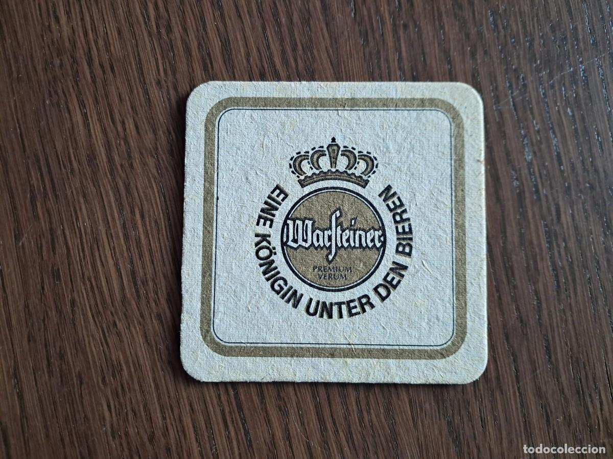 Collectionnisme de bi&egrave;res: posavasos de cerveza, Warsteiner.