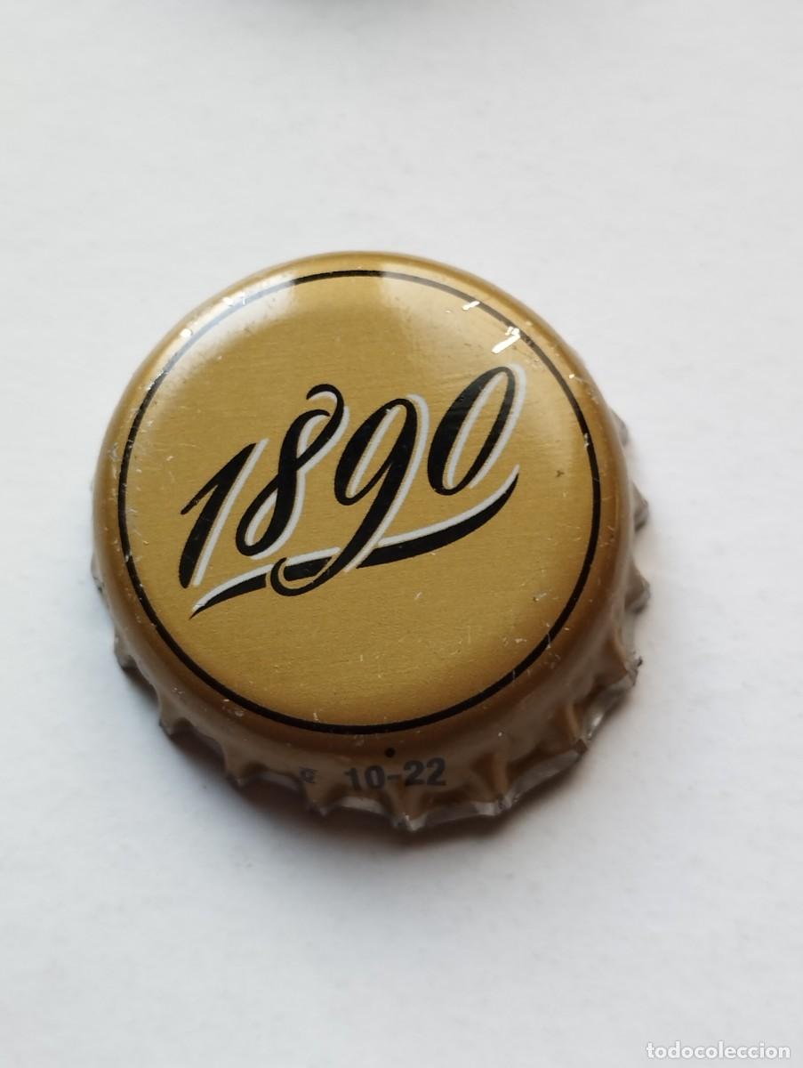 Collezionismo di birre: CHAPA - TAPA CORONA CERVEZA 1890 - ARGENTINA - CAPS - TAPON