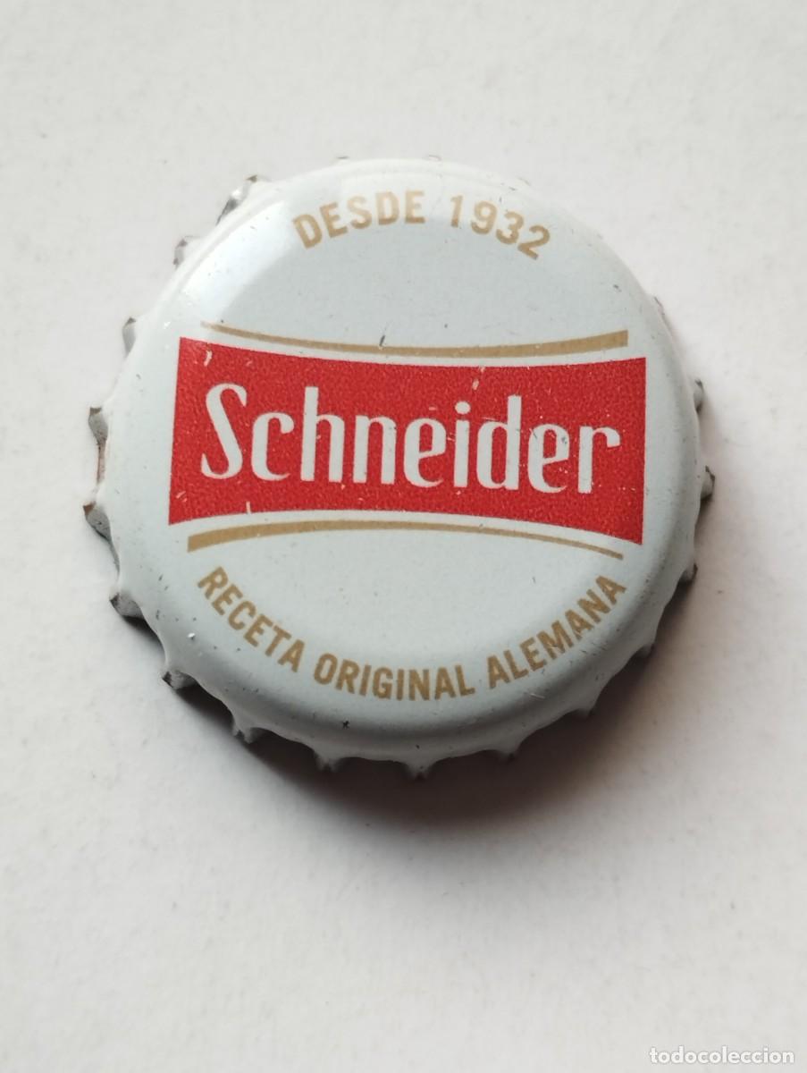 Sammeln von Brauereiartikeln: CHAPA - TAPA CORONA CERVEZA SCHNEIDER - ARGENTINA - CAPS - TAPON