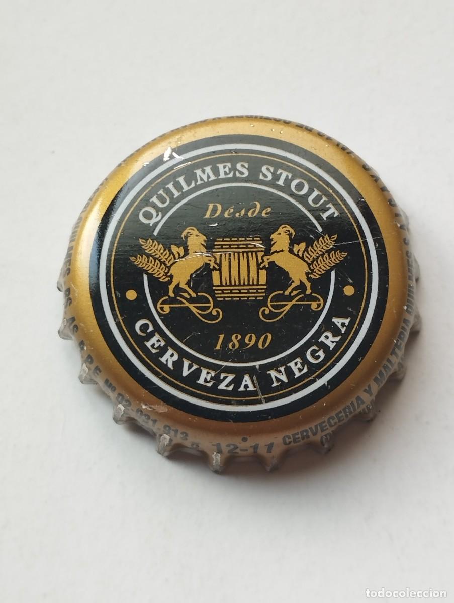 Collezionismo di birre: CHAPA - TAPA CORONA CERVEZA QUILMES STOUT Negra - ARGENTINA - CAPS - TAPON
