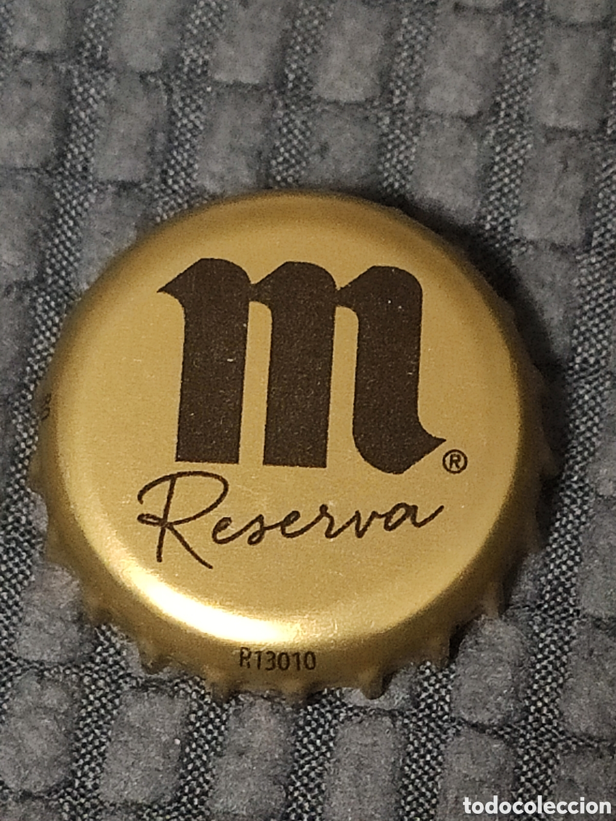 Coleccionismo de cervezas: CHAPA DE CERVEZA MAHOU RESERVA