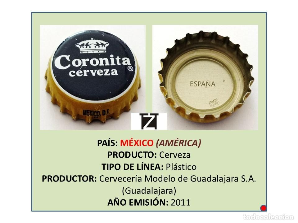 Coleccionismo de cervezas: TAPON CORONA CAPSULA CHAPA CERVEZA CORONITA (M&Eacute;XICO)