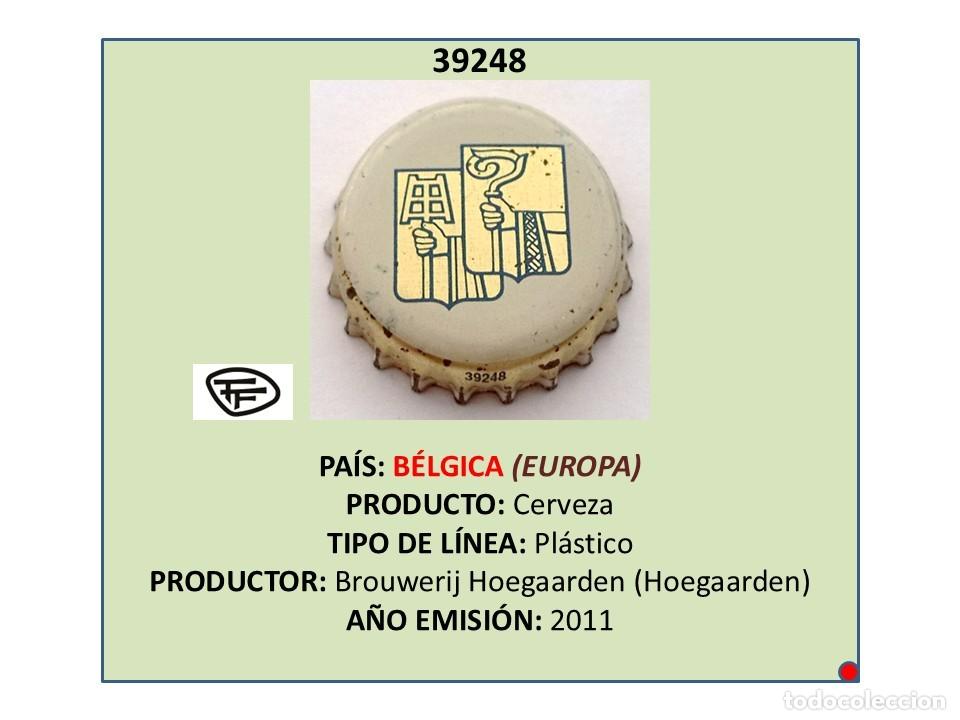 Coleccionismo de cervezas: TAPON CORONA CAPSULA CHAPA CERVEZA HOEGAARDEN GRAND CRU (B&Eacute;LGICA)