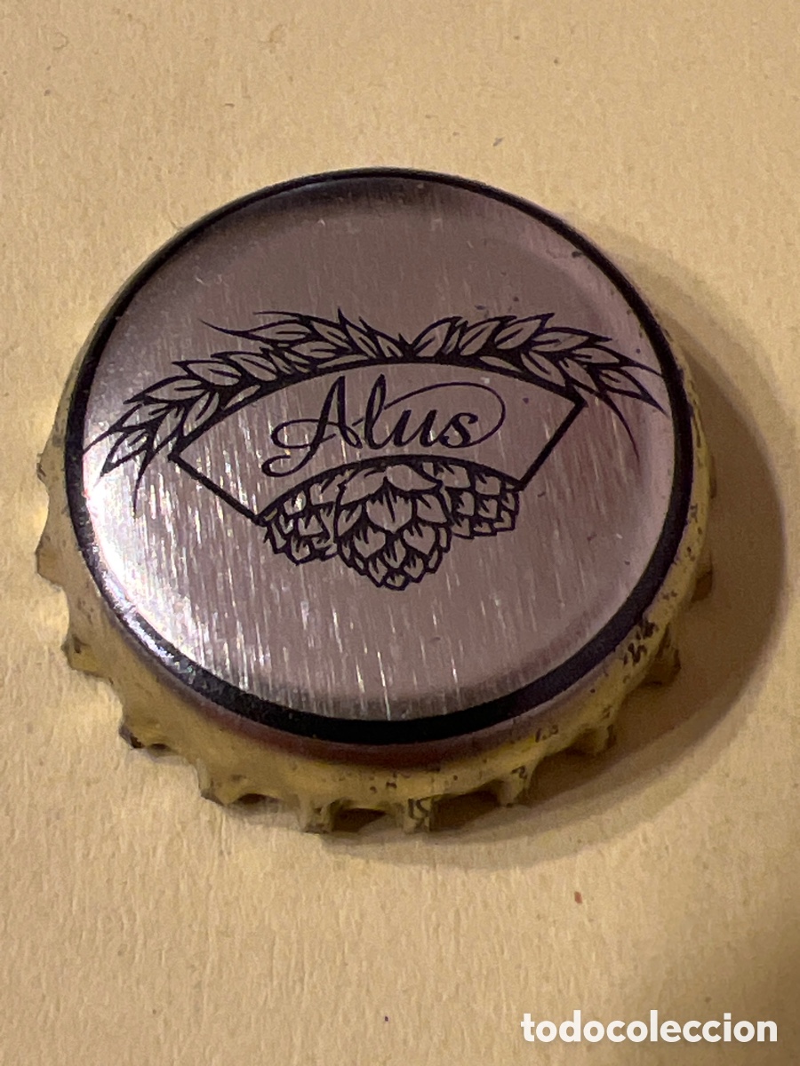 Coleccionismo de cervezas: H109. CHAPA DE CERVEZA - ALUS - Foto 1