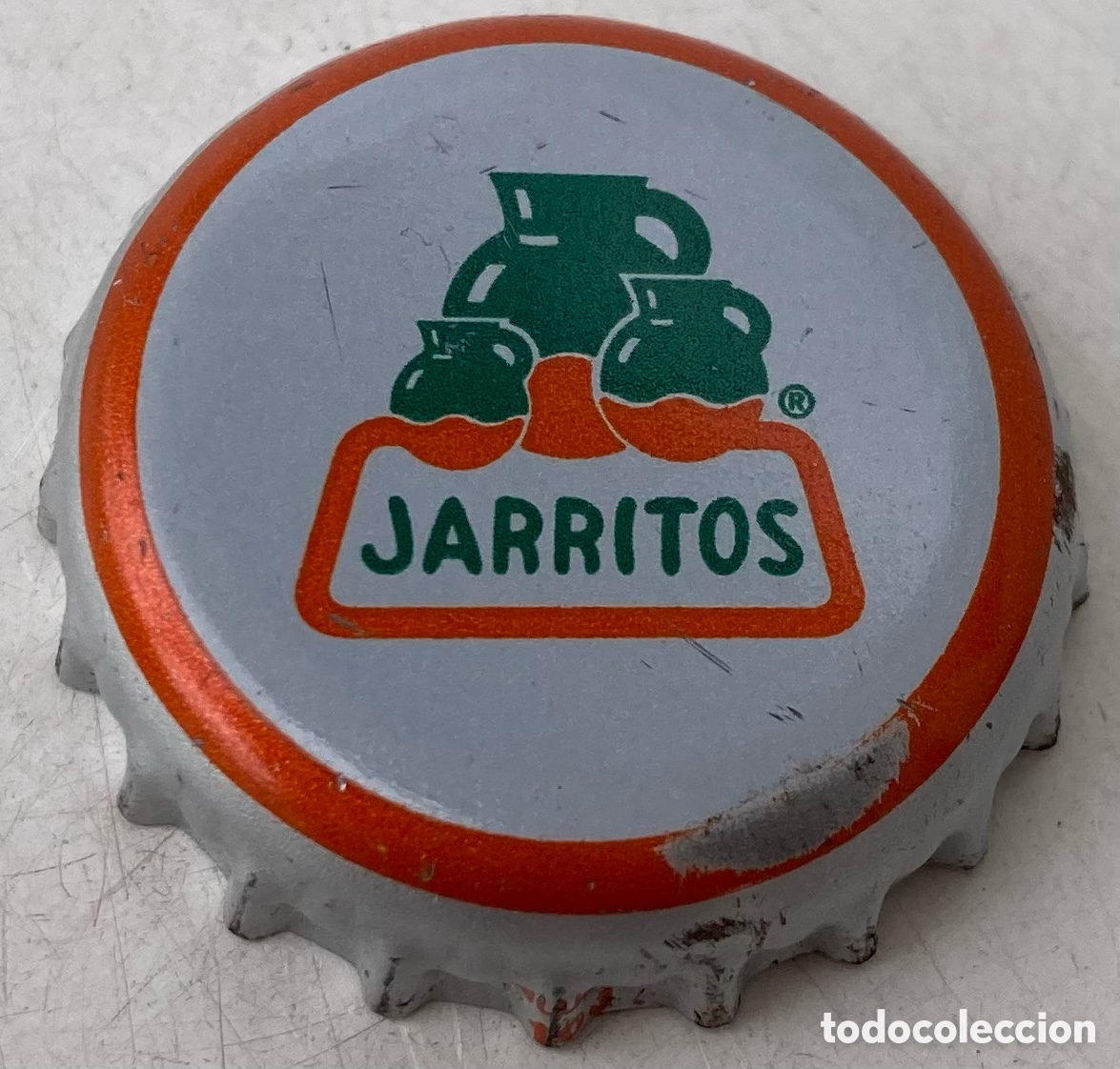 Coleccionismo de cervezas: CHAPA REFRESCO BOTTLE CAP TAPPI KRONKORKEN JARRITOS MANDARINA. M&Eacute;XICO/M&Eacute;JICO.--LOTE N.3482-CARMANJO