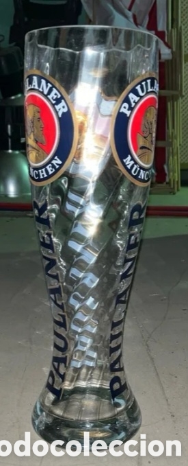 Coleccionismo de cervezas: Vaso de cristal de 3 litros - Foto 2