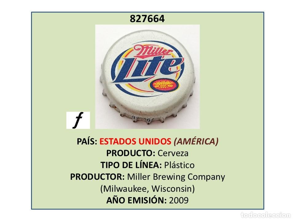 Coleccionismo de cervezas: TAPON CORONA CAPSULA CHAPA CERVEZA MILLER LITE (ESTADOS UNIDOS)