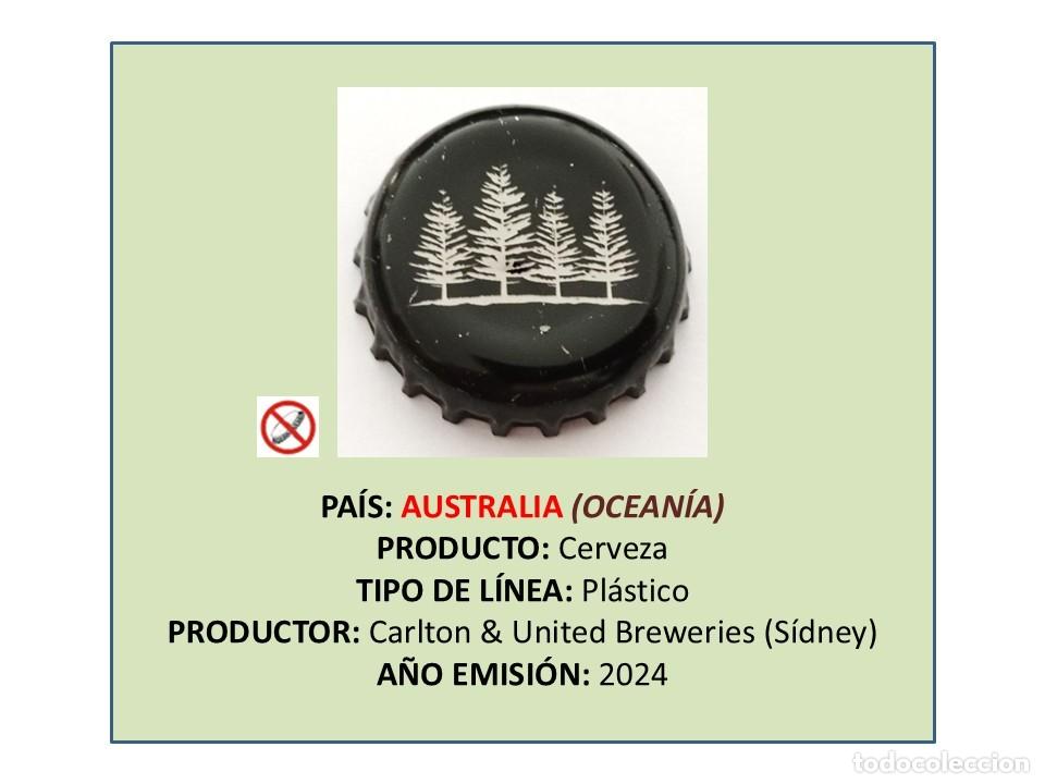 Coleccionismo de cervezas: TAPON CORONA CAPSULA CHAPA CERVEZA 4 PINES PACIFIC ALE (AUSTRALIA)