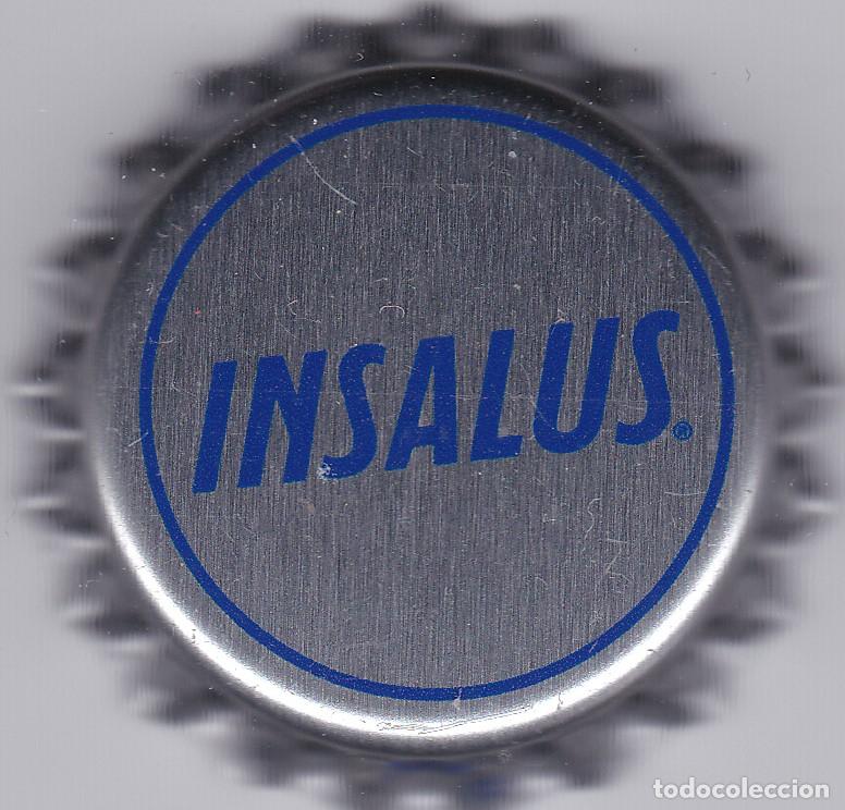 Coleccionismo de cervezas: Chapa Espa&ntilde;a insalus agua tapon corona