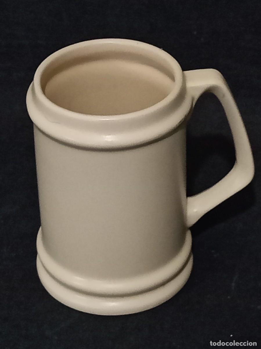 Coleccionismo de cervezas: jarra de cerveza porcelana