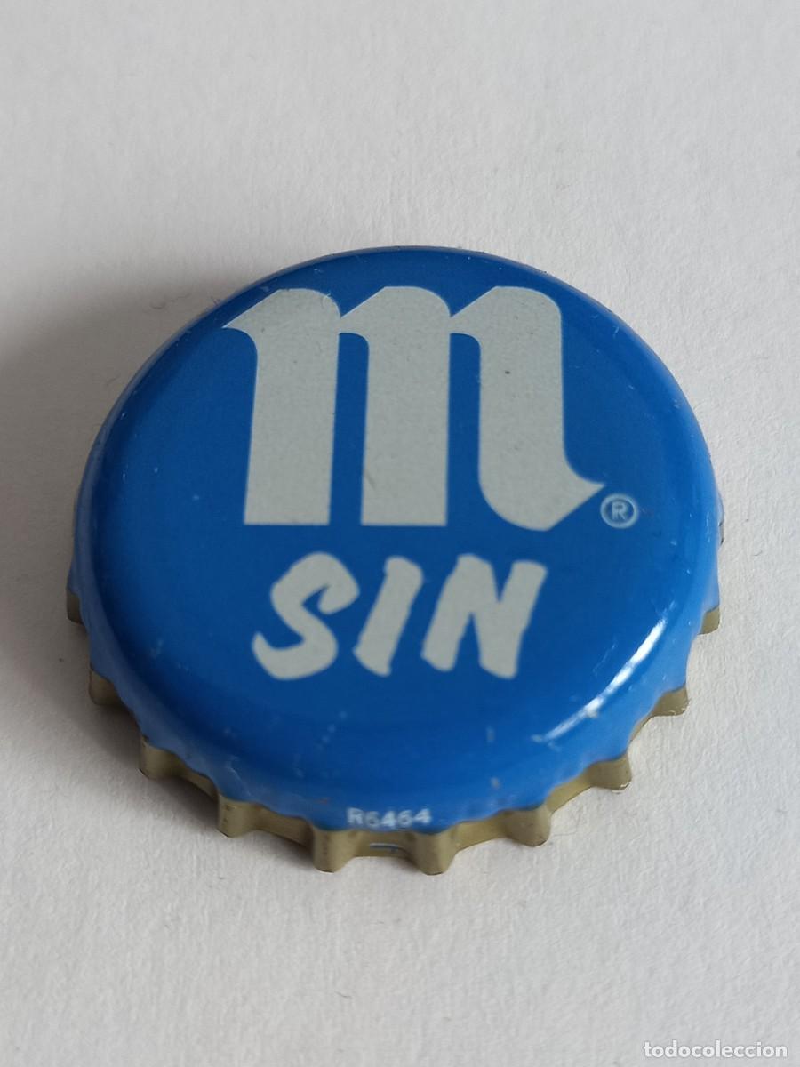 Coleccionismo de cervezas: CHAPA CERVEZA MAHOU SIN, FACTOR&Iacute;A U