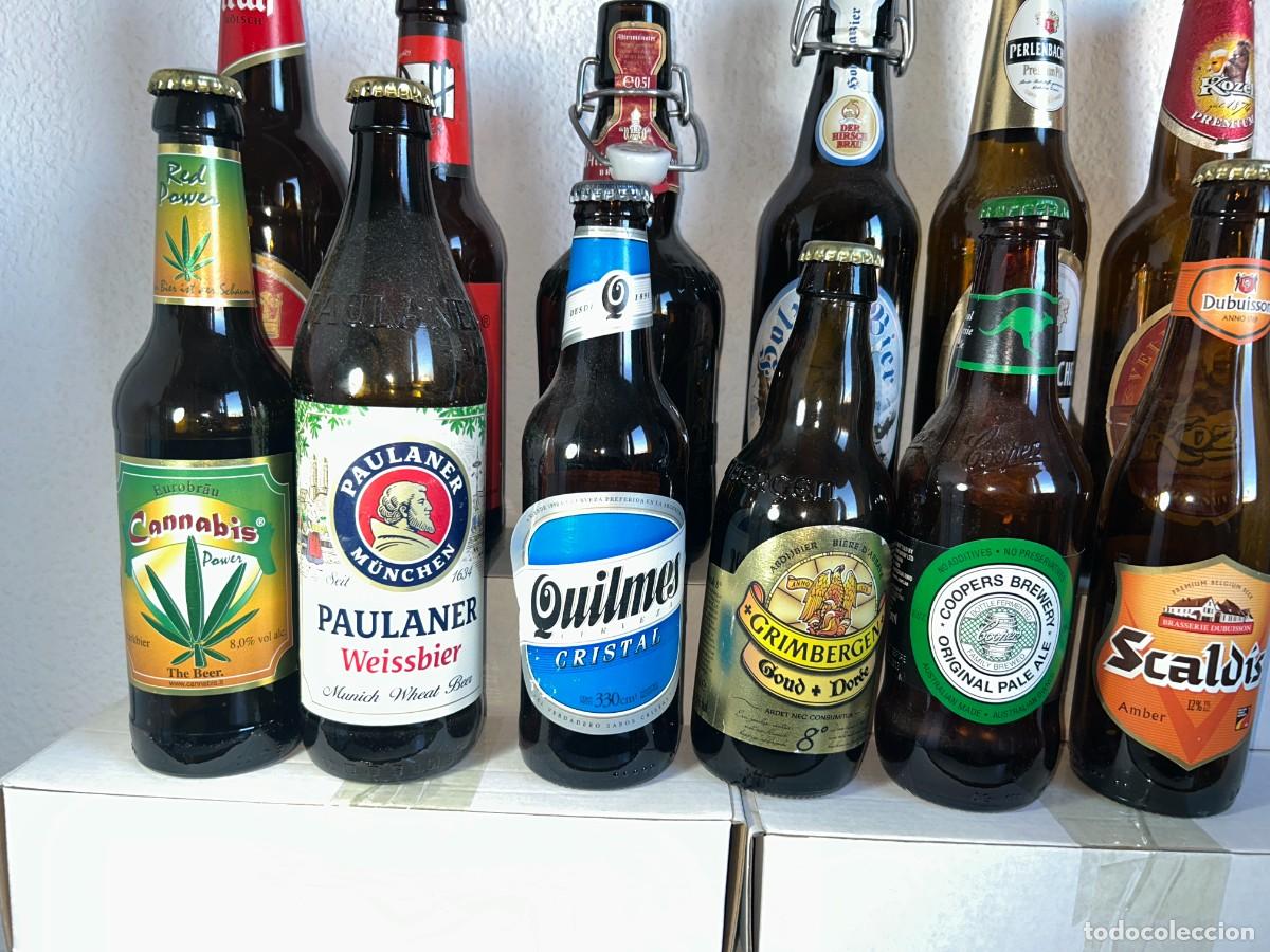 Coleccionismo de cervezas: LOTE DE 27 BOTELLAS DE CERVEZA - Foto 4