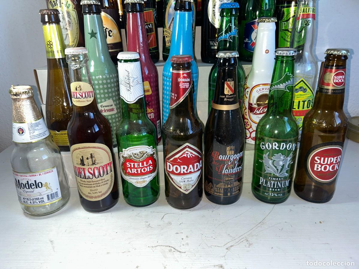 Coleccionismo de cervezas: LOTE DE 27 BOTELLAS DE CERVEZA - Foto 2