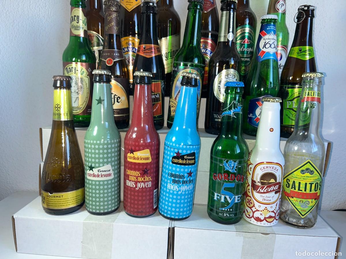 Coleccionismo de cervezas: LOTE DE 27 BOTELLAS DE CERVEZA - Foto 3