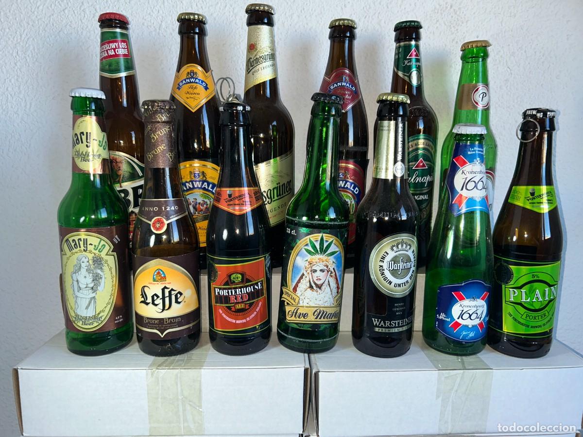 Coleccionismo de cervezas: LOTE DE 27 BOTELLAS DE CERVEZA - Foto 4