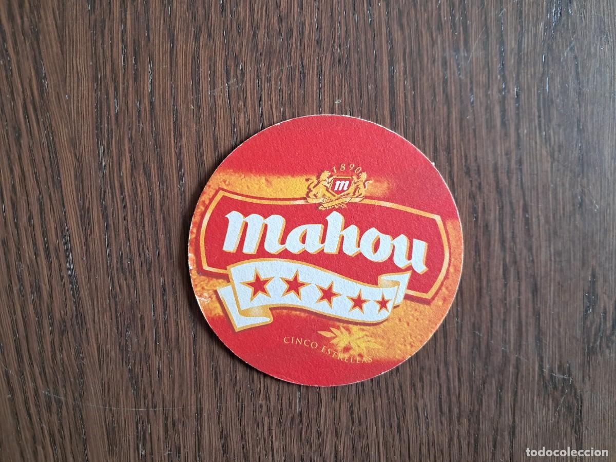 Coleccionismo de cervezas: posavasos de cerveza, Mahou, cinco estrellas.