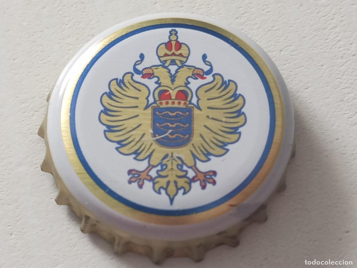 Coleccionismo de cervezas: Chapa tap&oacute;n corona de la cerveza alemana ARCOBR&Auml;U