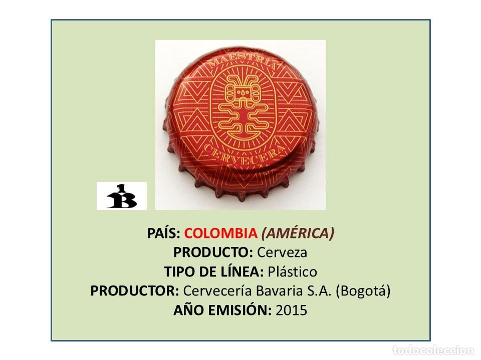 Coleccionismo de cervezas: TAPON CORONA CAPSULA CHAPA CERVEZA CLUB COLOMBIA MAESTR&Iacute;A (COLOMBIA)