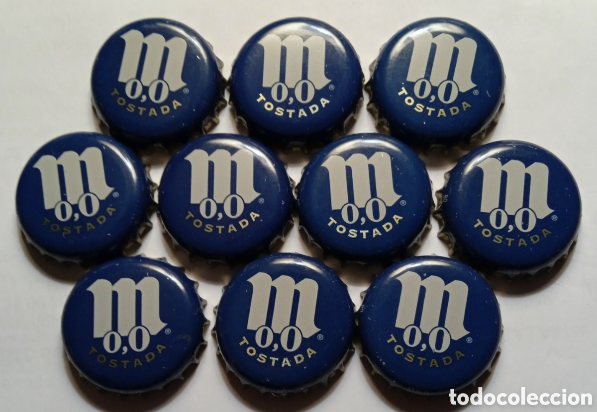 Collezionismo di birre: LOTE CHAPAS MAHOU 0,0 TOSTADA (Nuevo dise&ntilde;o)