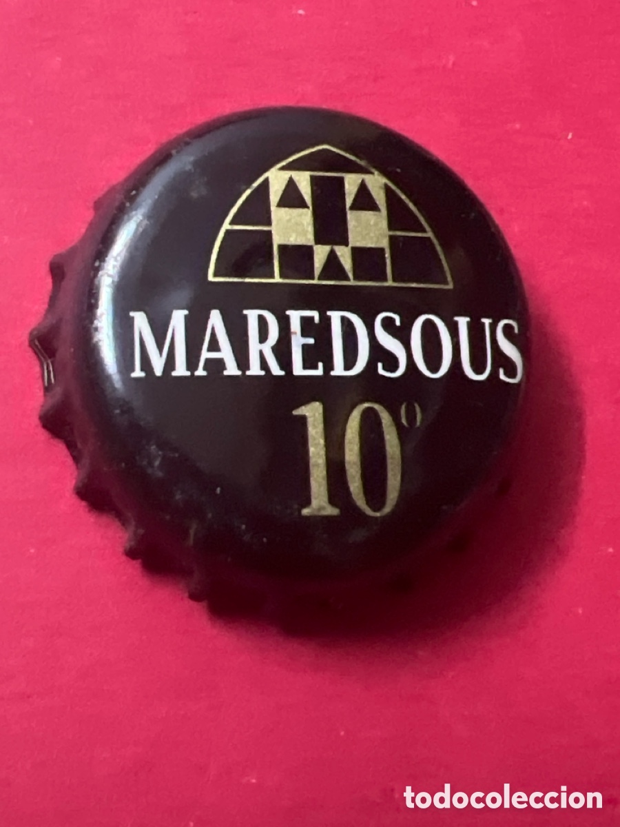 Coleccionismo de cervezas: B728. chapa - cerveza - MAREDSOUS 10 - Foto 1